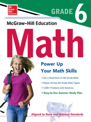 cover image of McGraw-Hill Math Grade 6